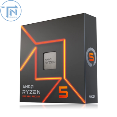 CPU AMD Ryzen 5 7600 (3.8 GHz Upto 5.1GHz / 38MB / 6 Cores, 12 Threads / 65W / Socket AM5)