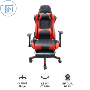 Ghế Gaming SaveM LK-2269T | Đen đỏ