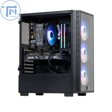 PC GVN Intel i3-12100F/ VGA RX 6500XT (Powered by ASUS)