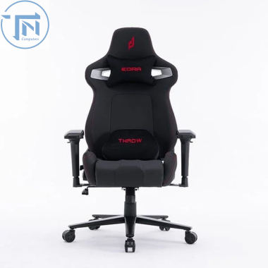 Ghế Gaming E-Dra EGC235 Throw | Chân xoay, đen