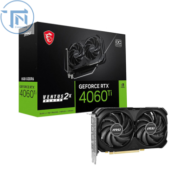 VGA MSI RTX 4060 VENTUS 2X BLACK 8G OC GDDR6